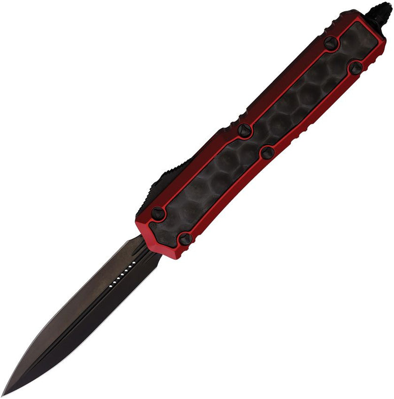 Microtech Auto Makora D/E OTF DLC Red [206-1DLCTRDBIS]