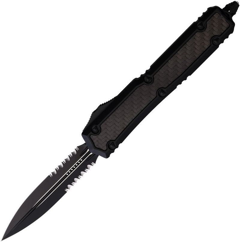 Microtech Auto Makora D/E OTF Black CF [206-2TCFIS]