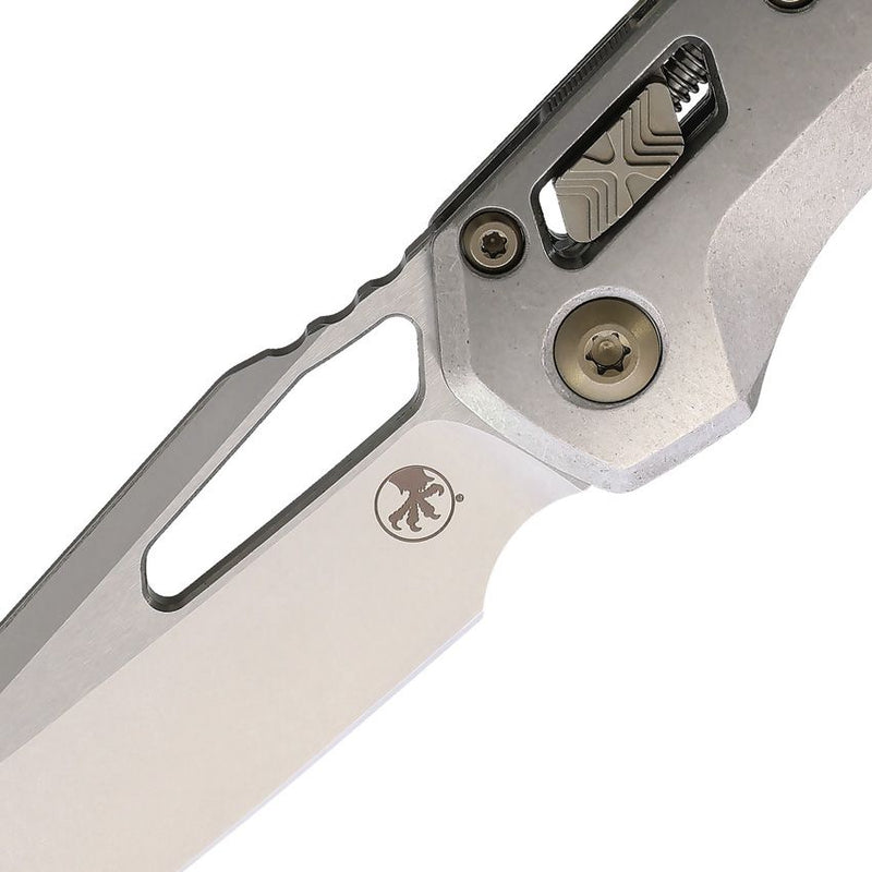 Microtech MSI Ram-Lok Marfione Sel Smooth Titanium Folding Knife [210-10MS4]