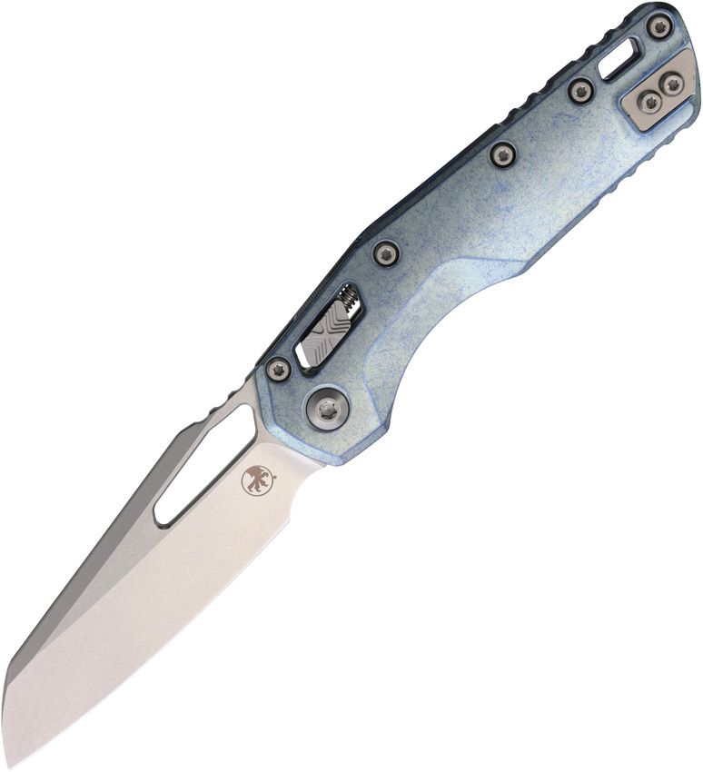 Microtech MSI Ram-Lok Marfione Select, Ice Blue Titanium Knife [210-10MS6]