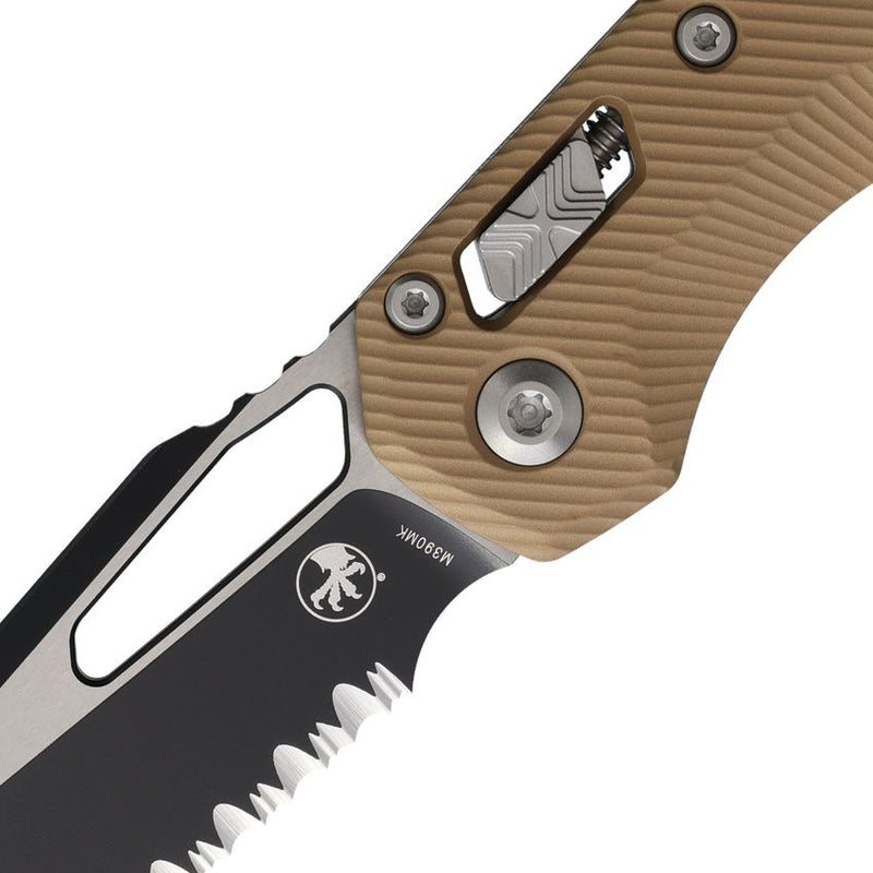 Microtech MSI Ram-Lok PS Fluted Brown [210-2FLBN]