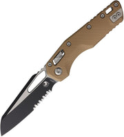 Microtech MSI Ram-Lok PS Fluted Brown [210-2FLBN]