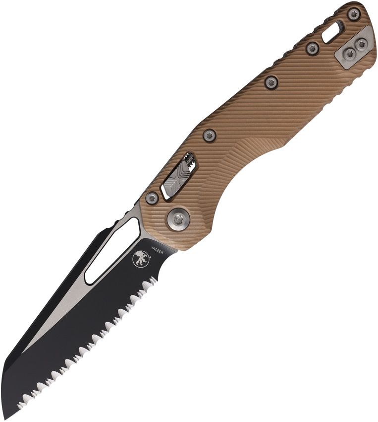 Microtech MSI Ram-Lok FS Fluted Brown [210-3FLBN]