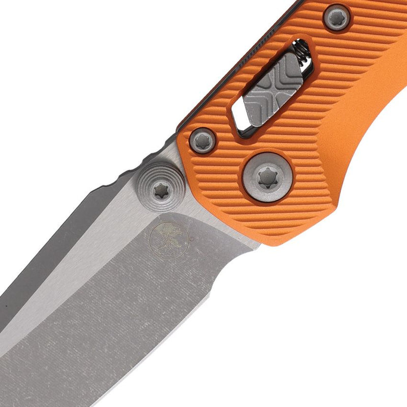 Microtech MSI Mini Ram-Lok AP Orange Folding Knife [210M-10APFLOR]
