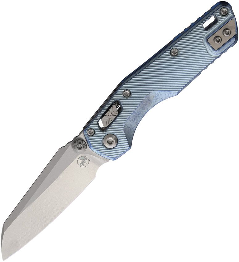 Microtech MSI Mini Ram-Lok Marfione Sel Blue Folding Knife [210M-10FLMS7]