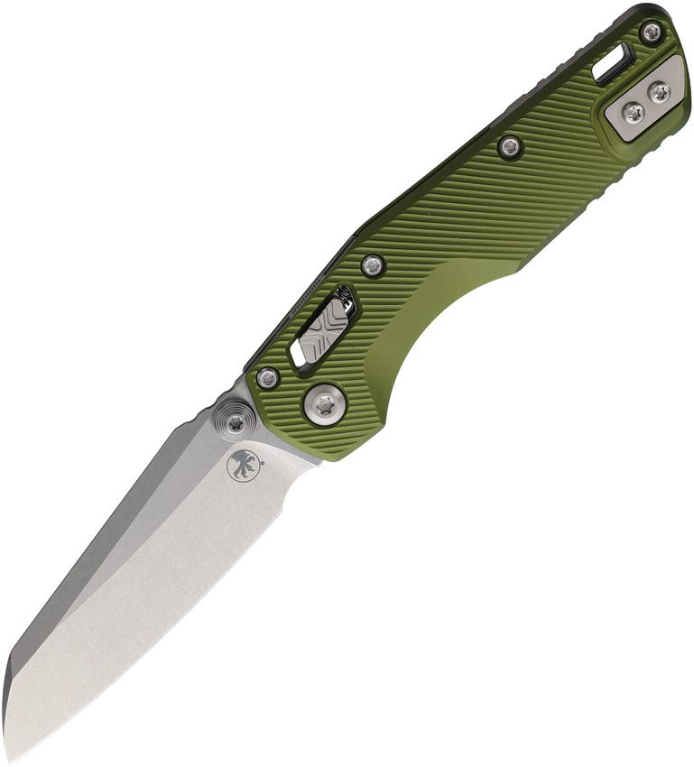 Microtech MSI Mini Ram-Lok OD Green Aluminum Folding Knife [210M-10FLOD]