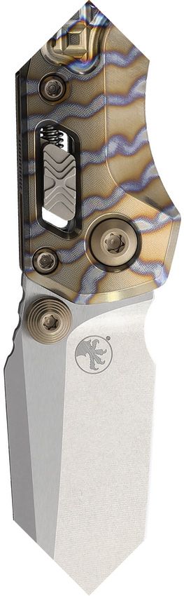 Microtech MSI Mini Ram-Lok Marfione Sel Frag Pattern Titanium Folding Knife [210M-10FRMS13]