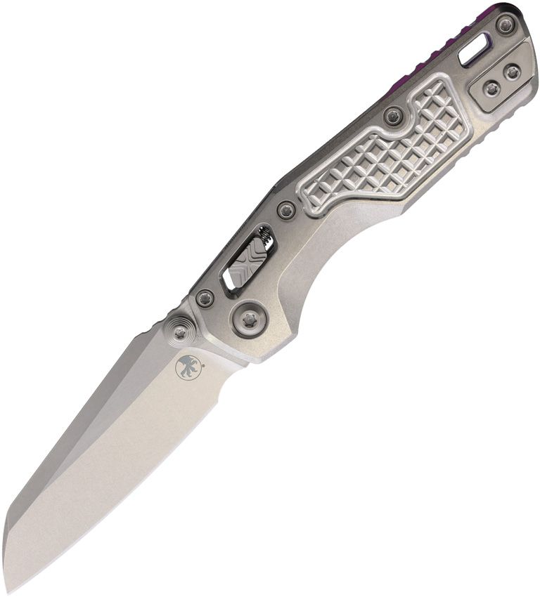Microtech MSI Mini Ram-Lok Marfione Sel Purple Frag Pattern Titanium Folding Knife [210M-10FRMS4]