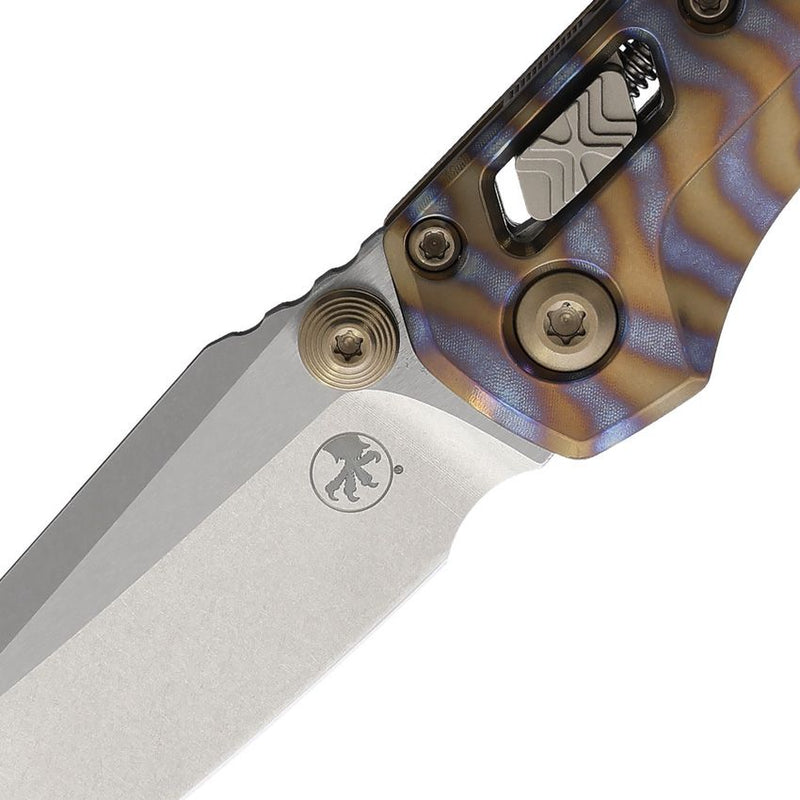 Microtech MSI Mini Ram-Lok Marfione Sel Bronze Folding Knife [210M-10MS12]