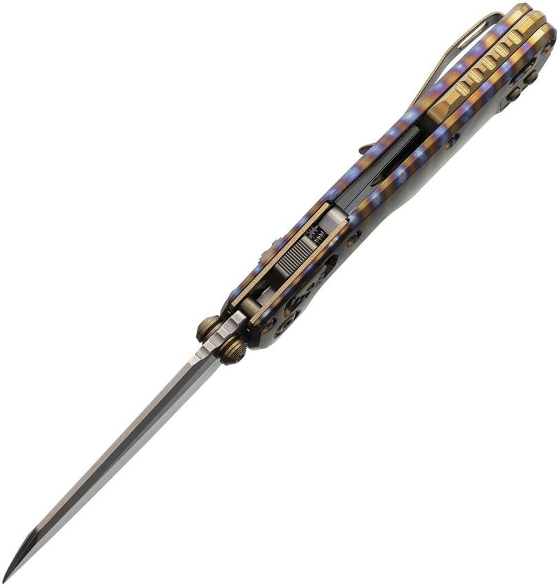 Microtech MSI Mini Ram-Lok Marfione Sel Bronze Folding Knife [210M-10MS12]