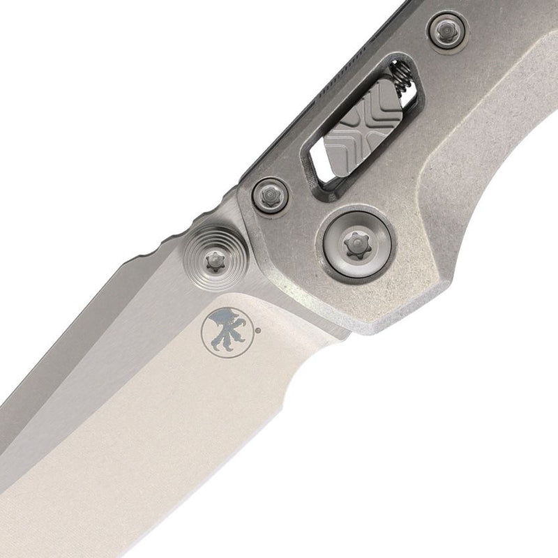 Microtech MSI Mini Ram-Lok Marfione Sel Smooth Titanium Folding Knife [210M-10MS3]