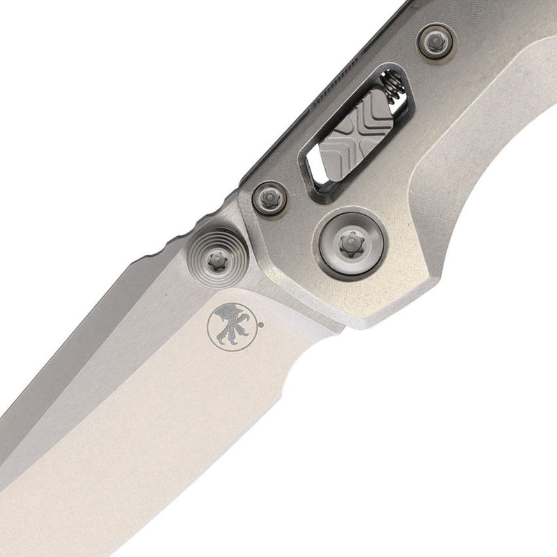 Microtech MSI Mini Ram-Lok Marfione Sel Purple Smooth Titanium Folding Knife [210M-10MS4]