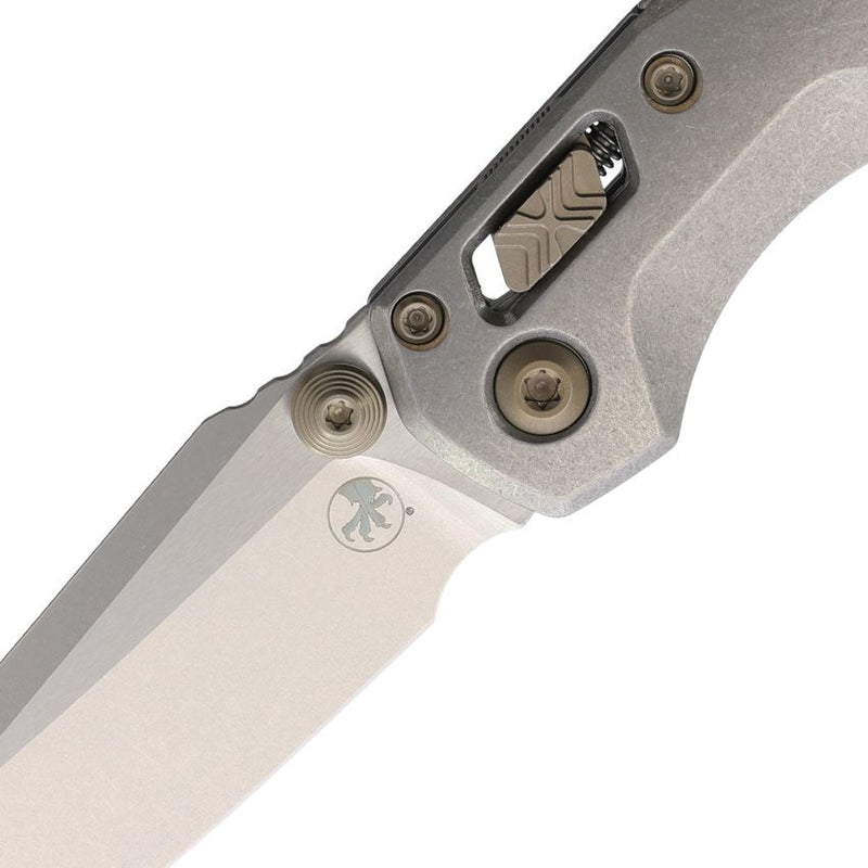 Microtech MSI Mini Ram-Lok Marfione Sel Smooth Titanium Folding Knife [210M-10MS5]