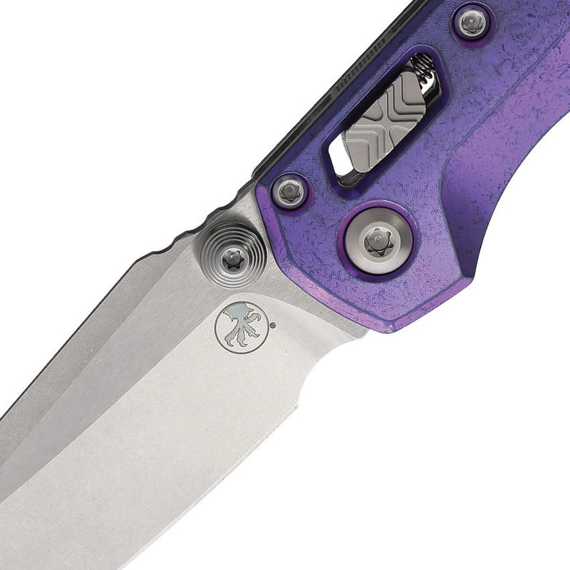 Microtech MSI Mini Ram-Lok Marfione Sel Purple Purple Haze Folding Knife [210M-10MS6]