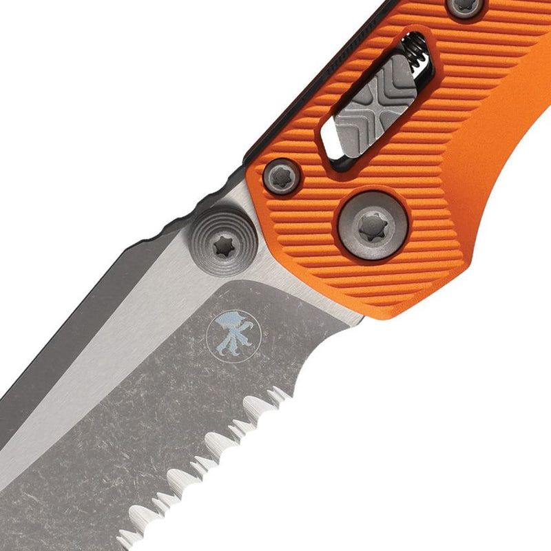 Microtech MSI Mini Ram-Lok Org Folding Knife [210M-11APFLOR]