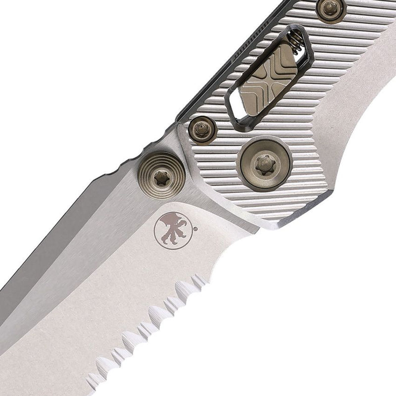 Microtech MSI Mini Ram-Lok Marfione Part-Serrated Folding Knife [210M-11FLMS5]
