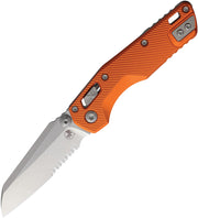 Microtech MSI Mini Ram-Lok S/E Org PS Folding Knife [210M-11FLOR] — view 1