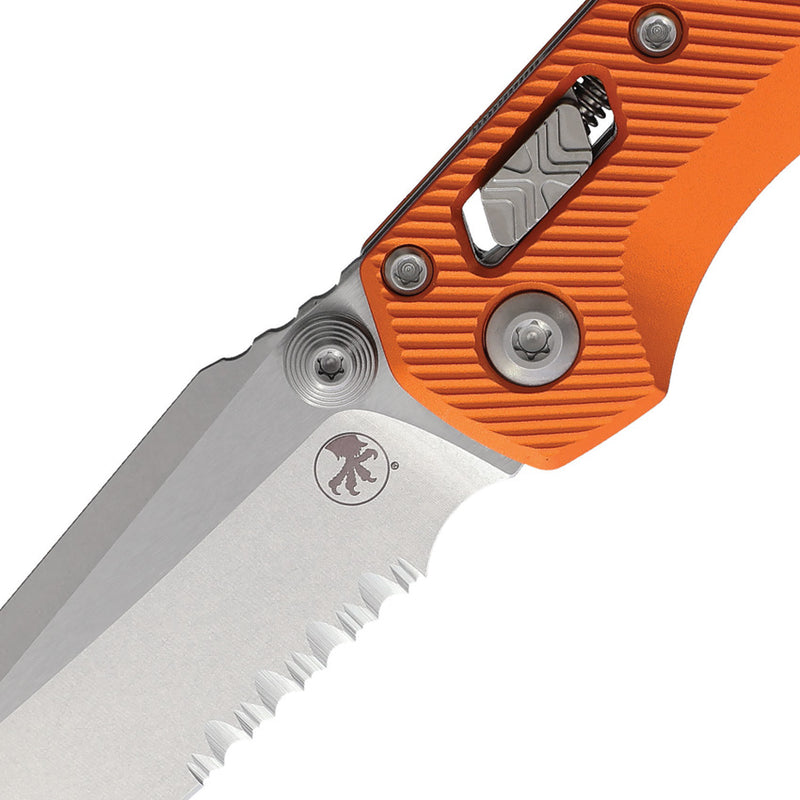 Microtech MSI Mini Ram-Lok S/E Org PS Folding Knife [210M-11FLOR] — view 2