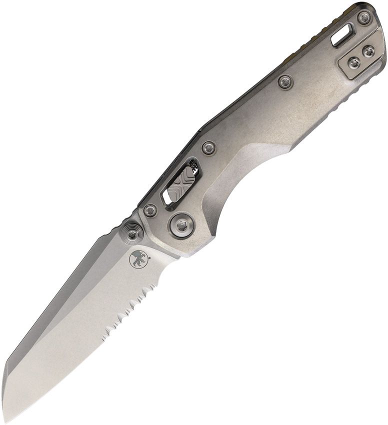 Microtech MSI Mini Ram-Lok Marfione Bronze Smooth Titanium Folding Knife [210M-11MS2]