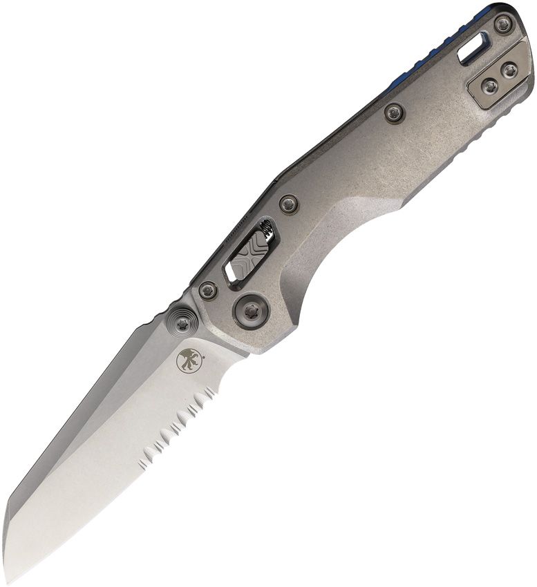 Microtech MSI Mini Ram-Lok Marfione Smooth Titanium Folding Knife [210M-11MS3]