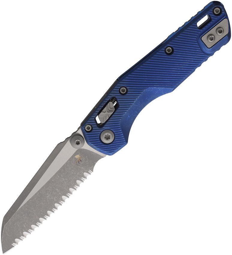 Microtech MSI Mini Ram-Lok Marfione Sel Blue Folding Knife [210M-12APFLMS2]