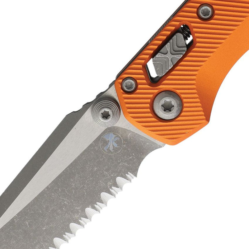 Microtech MSI Mini Ram-Lok S/E Org Folding Knife [210M-12APFLOR]