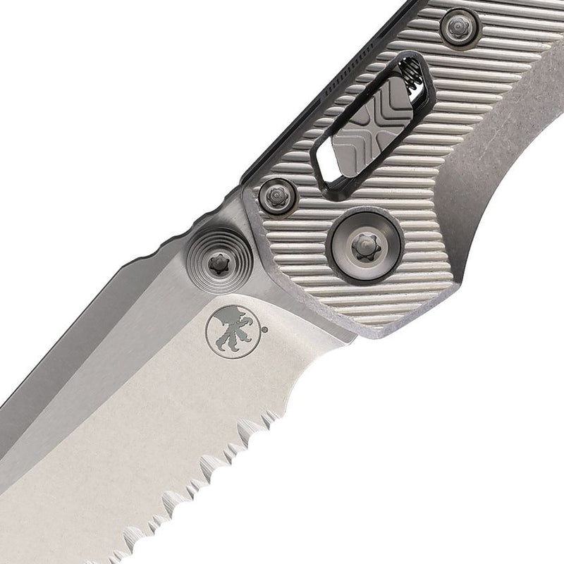 Microtech MSI Mini Ram-Lok Marfione Purple Folding Knife [210M-12FLMS3]