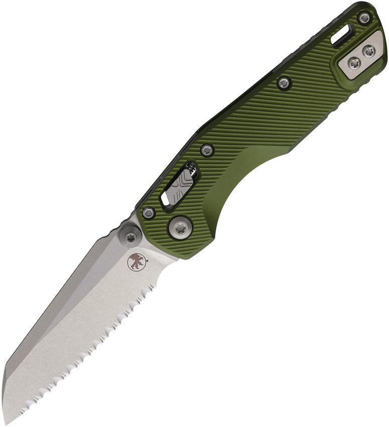 Microtech MSI Mini Ram-Lok S/E OD Green Aluminum Folding Knife [210M-12FLOD]