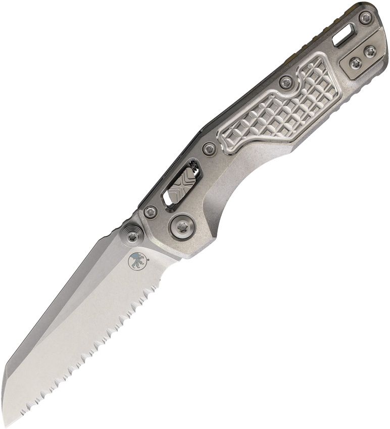 Microtech MSI Mini Ram-Lok Marfione Bronze Frag Pattern Titanium Folding Knife [210M-12FRMS2]