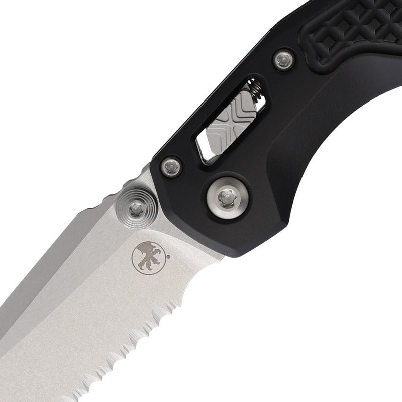 Microtech MSI Mini Ram-Lok SW Black Folding Knife [210M-12FR]