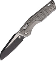 Microtech MSI Mini Ram-Lok SW Gray Folding Knife [210M-1FRNC] — view 1
