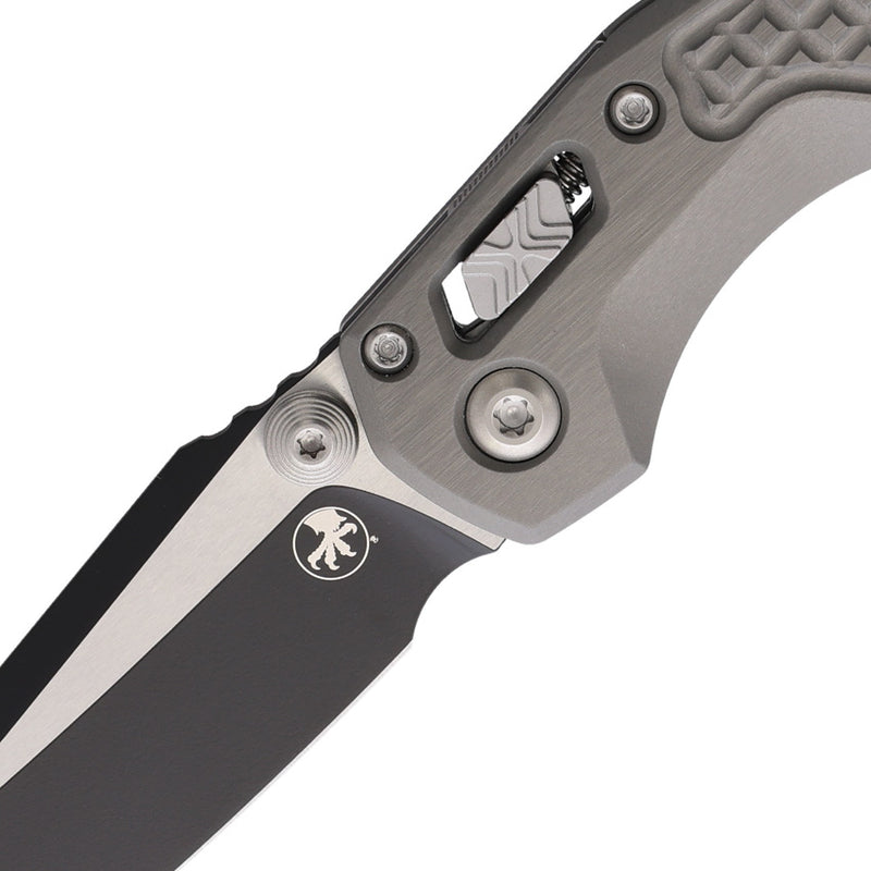 Microtech MSI Mini Ram-Lok SW Gray Folding Knife [210M-1FRNC] — view 2