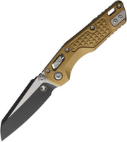 Microtech MSI Mini Ram-Lok S/E Frag Tan Folding Knife [210M-1FRTA] — view 1