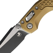 Microtech MSI Mini Ram-Lok S/E Frag Tan Folding Knife [210M-1FRTA] — view 2