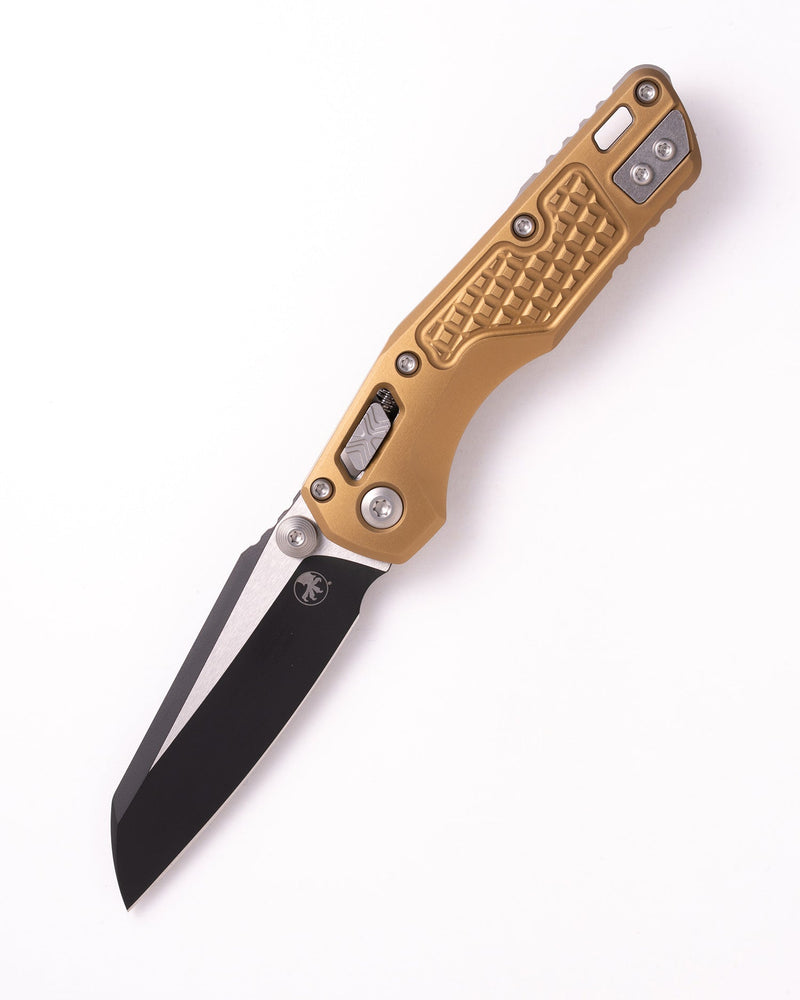 Microtech MSI Mini Ram-Lok S/E Frag Tan Folding Knife [210M-1FRTA] — view 3