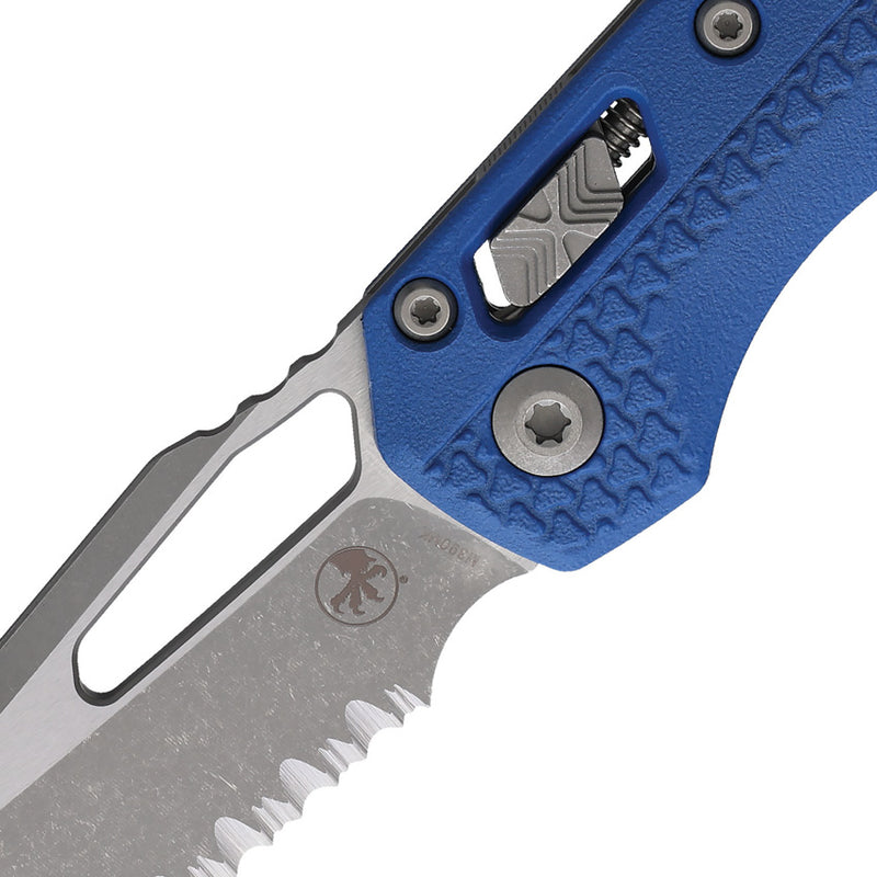 Microtech MSI Ram-Lok Tri Grip AP FS Folding Knife [210T-12APPMCBL] — view 2