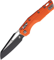Microtech MSI S/E Tri Grip Orange Folding Knife [210T-1PMOR] — view 1