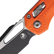 Microtech MSI S/E Tri Grip Orange Folding Knife [210T-1PMOR] — view 2