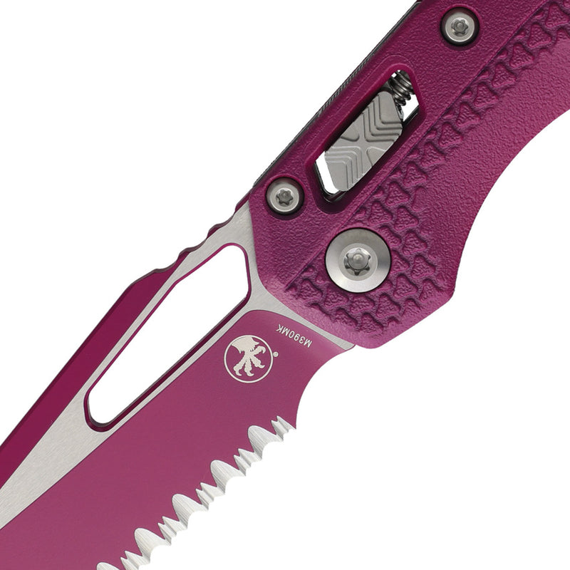 Microtech MSI Ram-Lok Tri Grip Sangria Folding Knife [210T-3PMCSR] — view 2