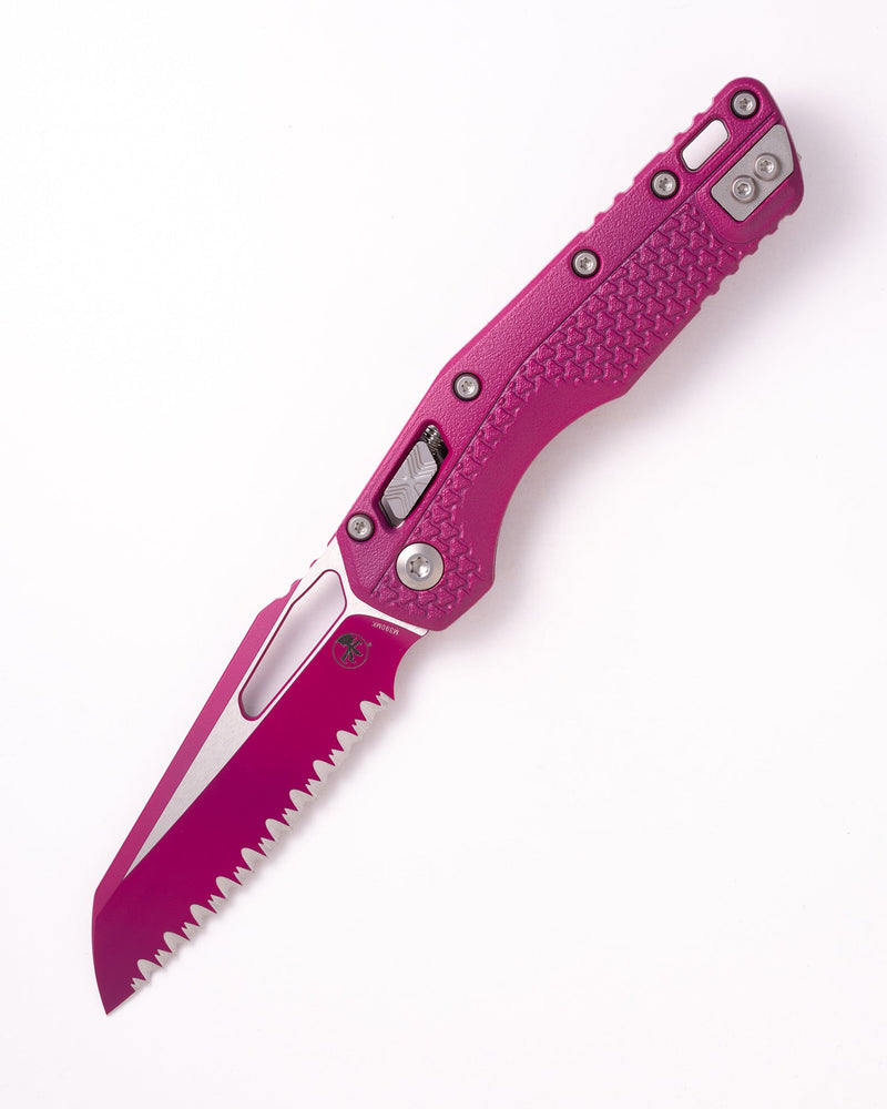 Microtech MSI Ram-Lok Tri Grip Sangria Folding Knife [210T-3PMCSR] — view 3