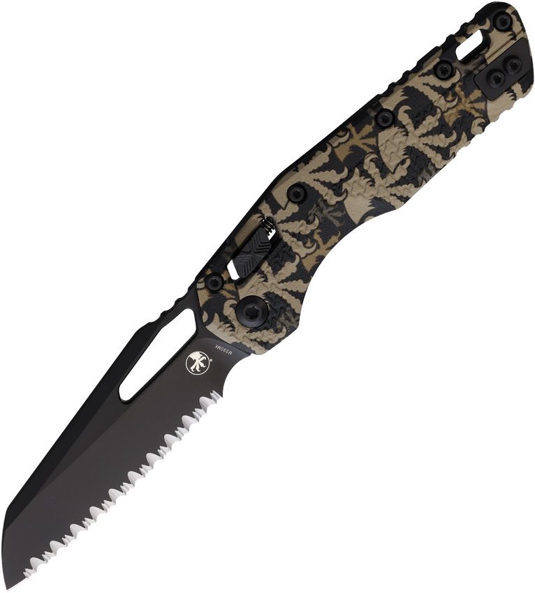 Microtech MSI Ram-Lok Claw Camo Folding Knife [210T-3PMCWC-Z4]