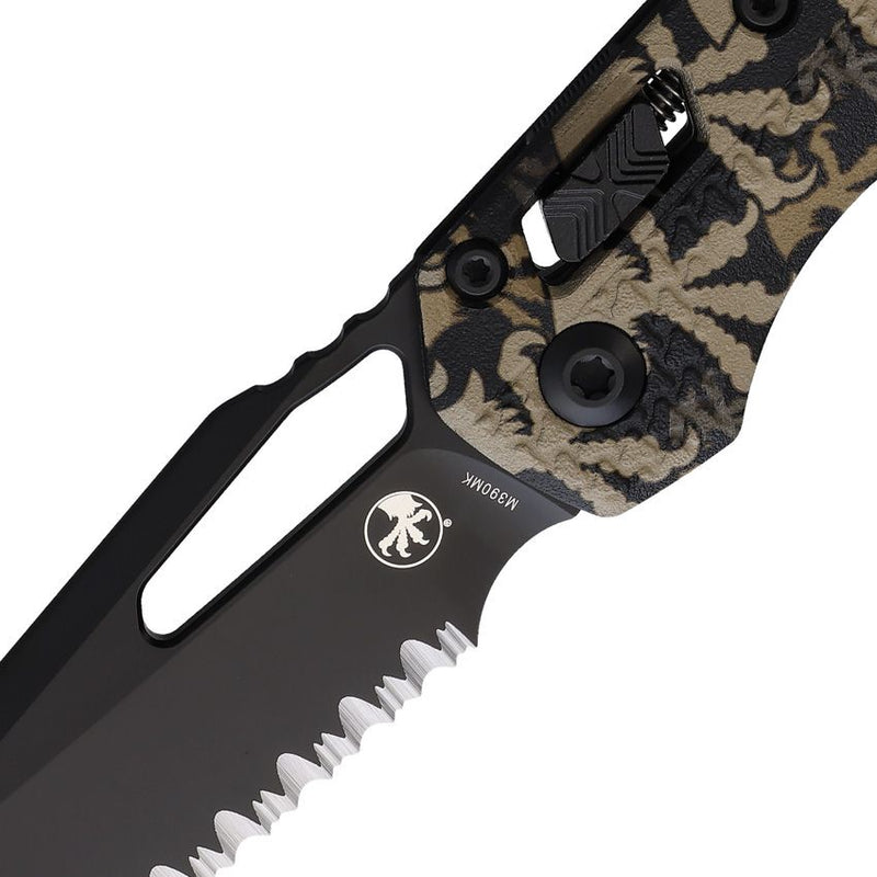 Microtech MSI Ram-Lok Claw Camo Folding Knife [210T-3PMCWC-Z4]