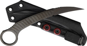 Microtech Feather DLC Standard Fixed Blade Knife [215-1DLCS] - product view 2