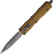 Microtech Auto Dirac D/E OTF Tan AP [225-10APTA]