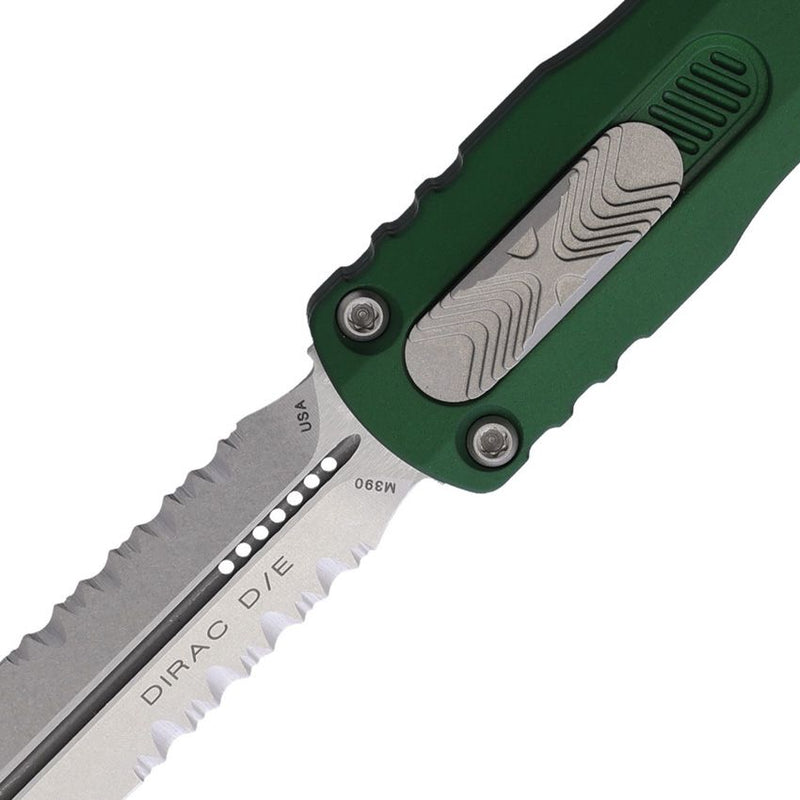 Microtech Auto Dirac D/E OTF SW Grn [225-11EG]
