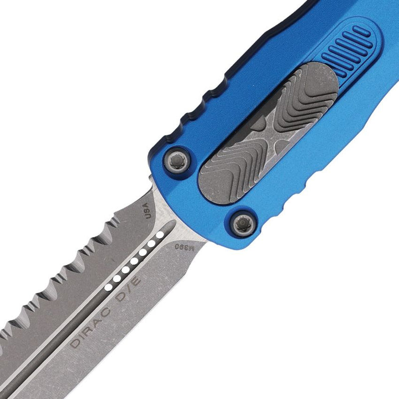 Microtech Auto Dirac D/E OTF AP Blue FS [225-12APBL]