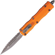 Microtech Dirac D/E AP OR OTF Orange (3" Apocalyptic) [225-12APOR]