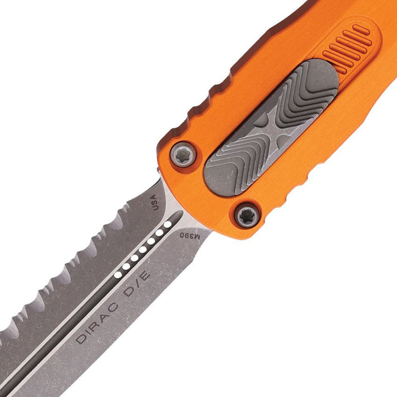 Microtech Dirac D/E AP OR OTF Orange (3" Apocalyptic) [225-12APOR] - Image 2