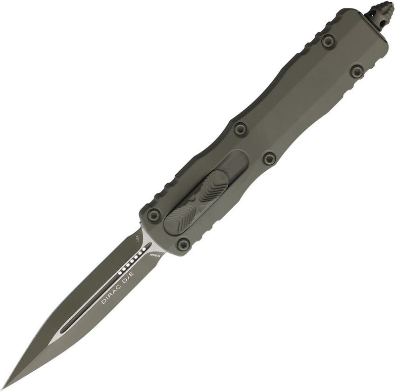 Microtech Auto Dirac D/E OTF Moss Automatic Knife [225-1CMG]