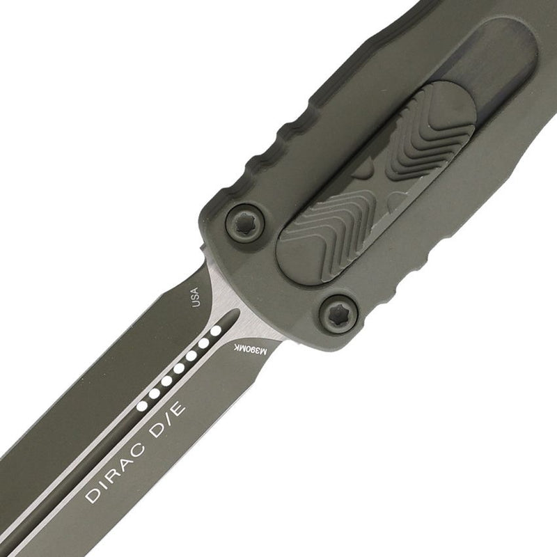 Microtech Auto Dirac D/E OTF Moss Automatic Knife [225-1CMG]